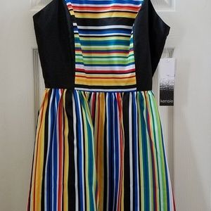 NWT Kensie Multi-Colored Dress, Size Small